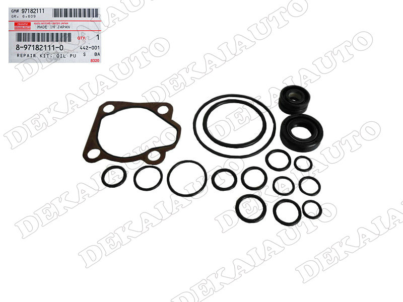 Hydraulic power steering repair kit